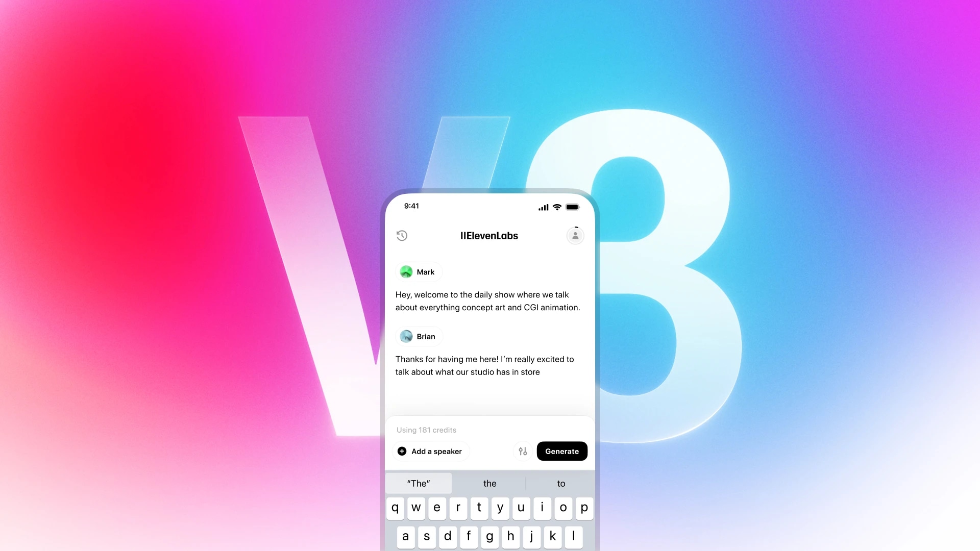 Eleven v3 mobile app