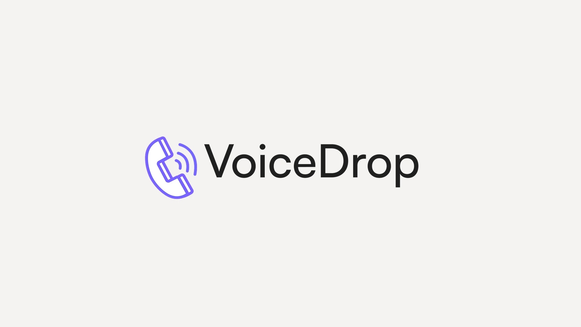 voicedrop logo