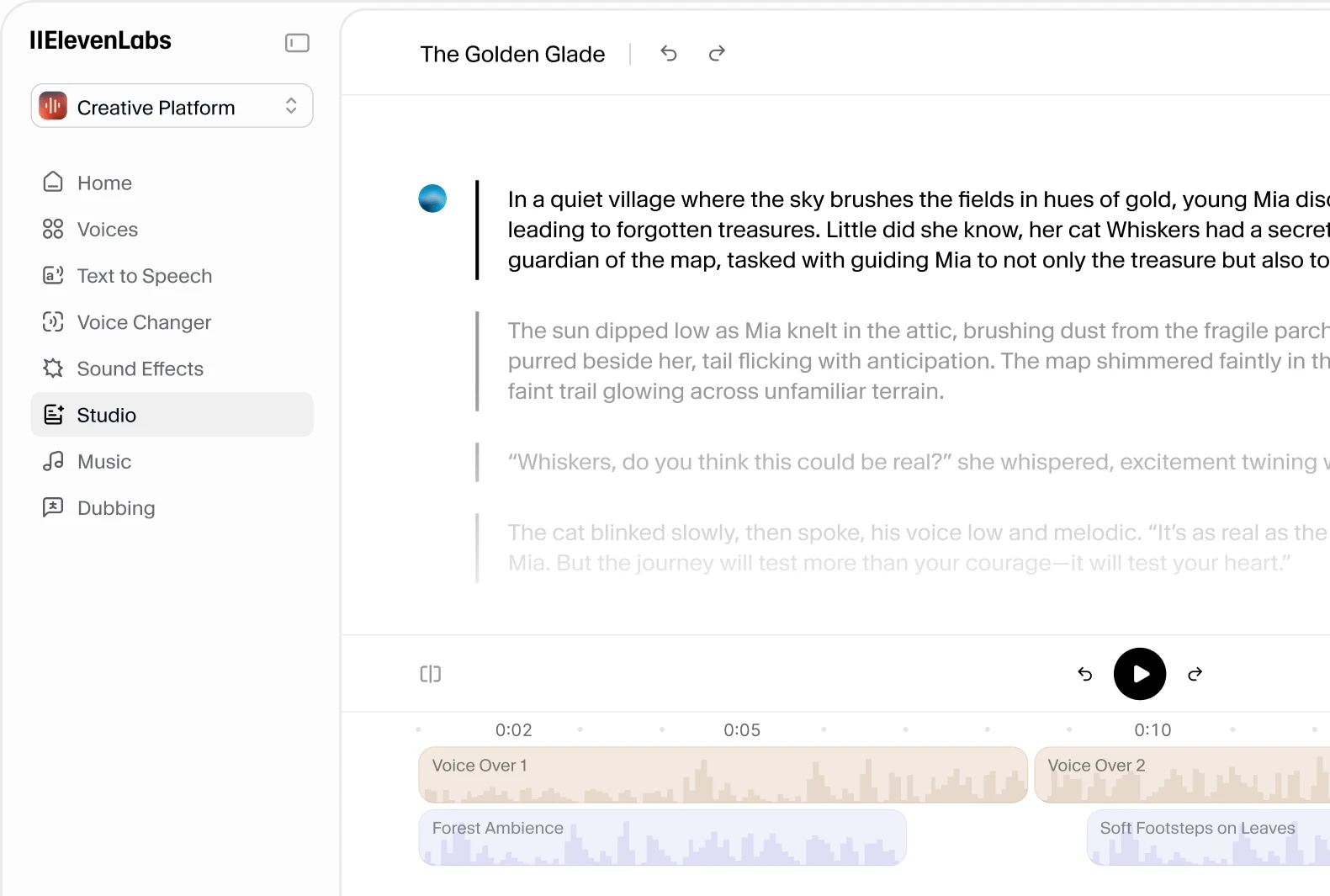 Studio - Creative Platform